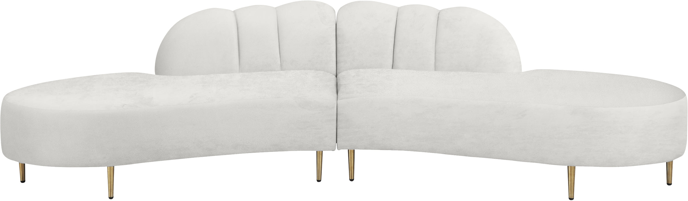 Divine Velvet 2pc. Sectional - Sterling House Interiors