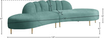 Divine Velvet 2pc. Sectional - Sterling House Interiors