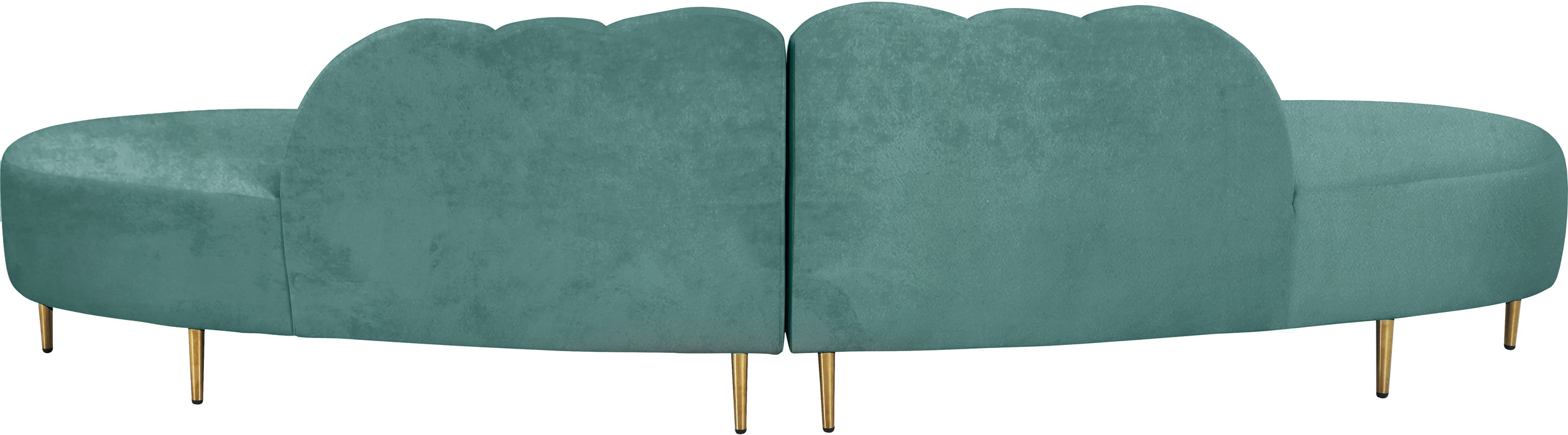 Divine Velvet 2pc. Sectional - Sterling House Interiors