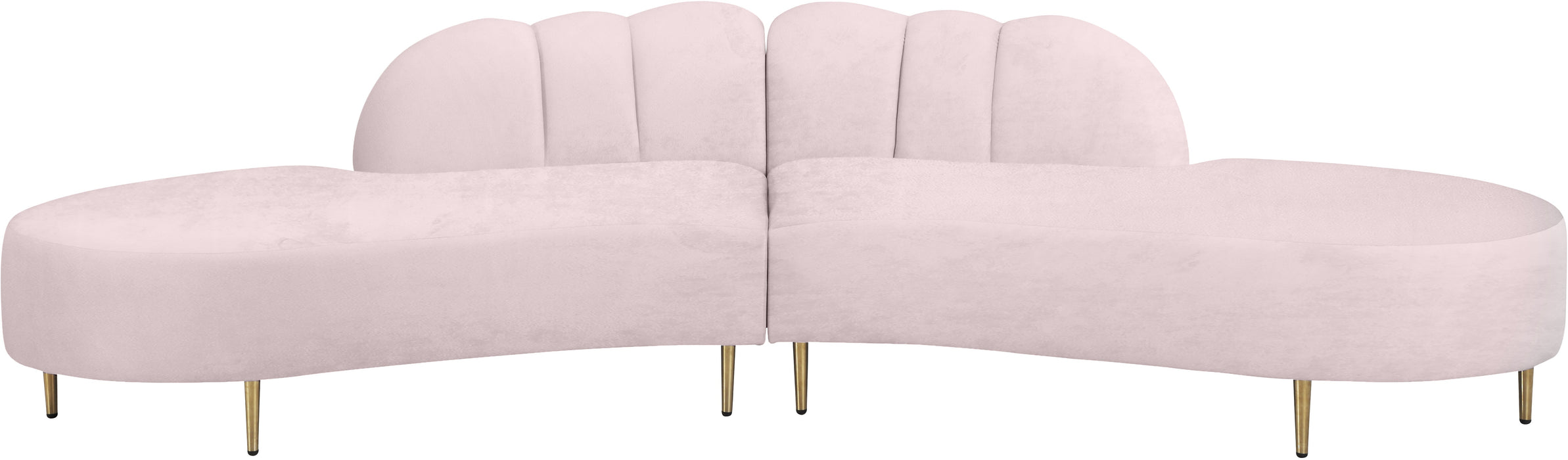 Divine Velvet 2pc. Sectional - Sterling House Interiors