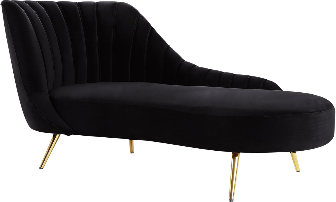 Margo Velvet Chaise - Sterling House Interiors