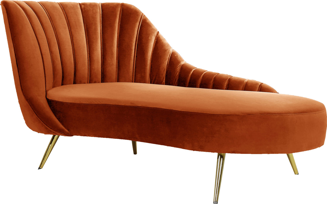 Margo Velvet Chaise - Sterling House Interiors