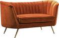 Margo Velvet Loveseat - Sterling House Interiors