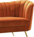 Margo Velvet Loveseat - Sterling House Interiors
