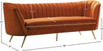 Margo Velvet Sofa - Sterling House Interiors
