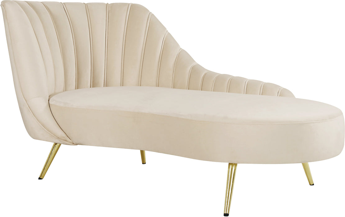 Margo Velvet Chaise - Sterling House Interiors