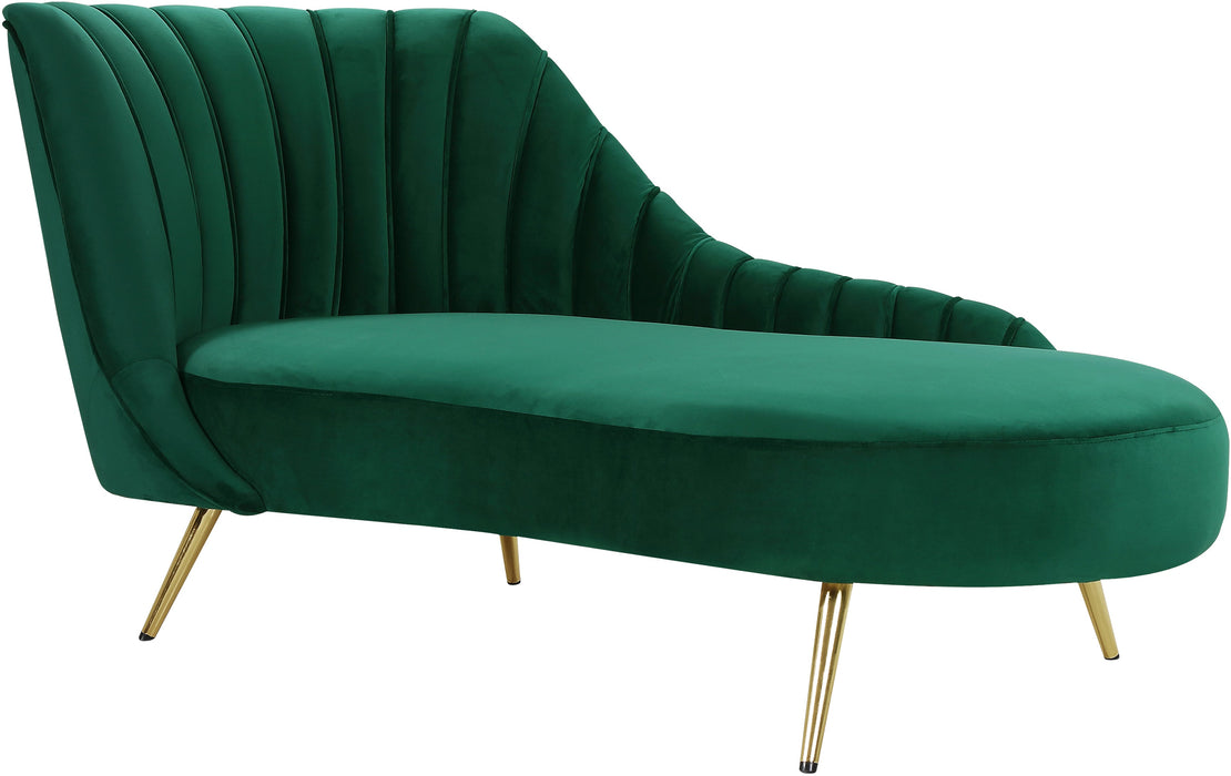 Margo Velvet Chaise - Sterling House Interiors