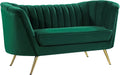Margo Velvet Loveseat - Sterling House Interiors