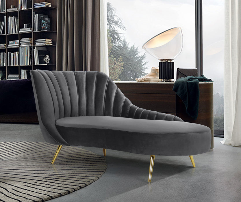 Margo Velvet Chaise - Sterling House Interiors