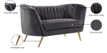 Margo Velvet Loveseat - Sterling House Interiors