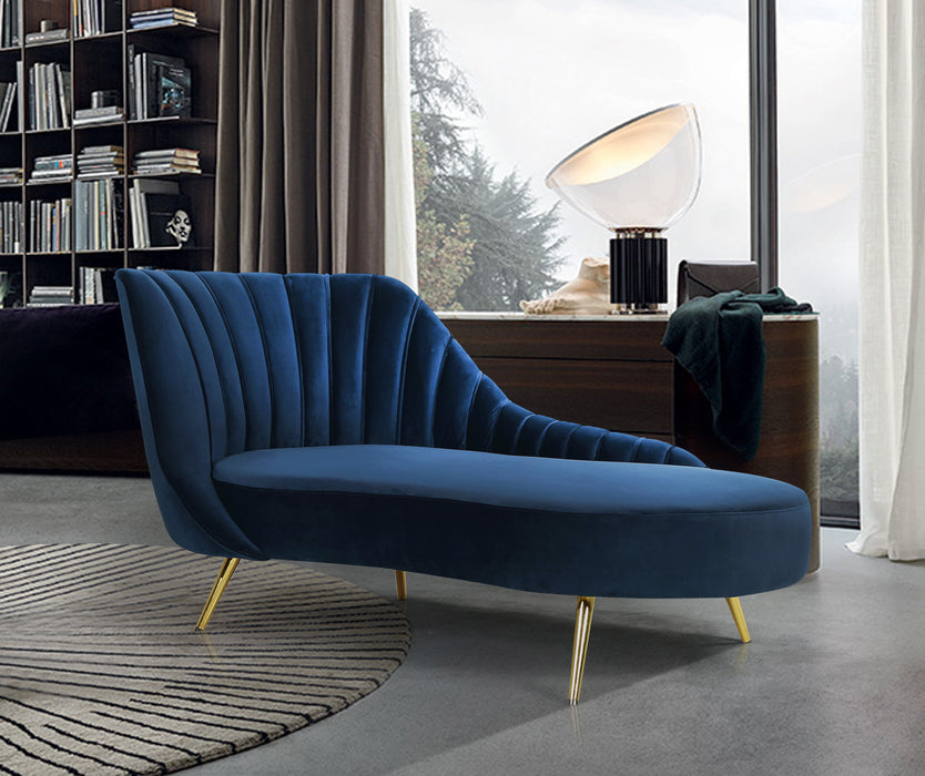 Margo Velvet Chaise - Sterling House Interiors