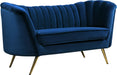 Margo Velvet Loveseat - Sterling House Interiors