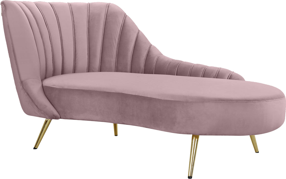 Margo Velvet Chaise - Sterling House Interiors