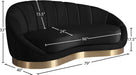 Shelly Velvet Chaise - Sterling House Interiors