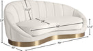 Shelly Velvet Chaise - Sterling House Interiors