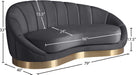 Shelly Velvet Chaise - Sterling House Interiors