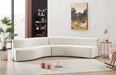 Curl Velvet 2pc. Sectional - Sterling House Interiors
