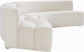 Curl Velvet 2pc. Sectional - Sterling House Interiors