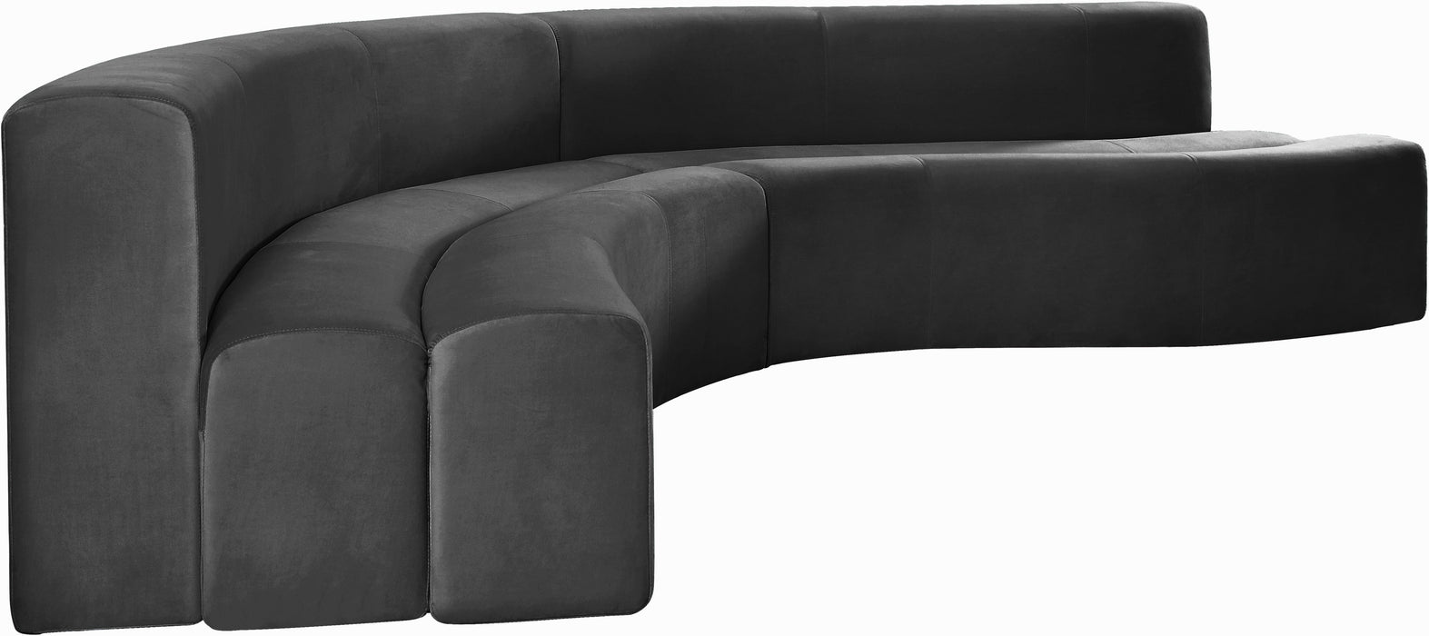 Curl Velvet 2pc. Sectional - Sterling House Interiors