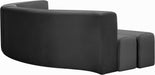 Curl Velvet 2pc. Sectional - Sterling House Interiors