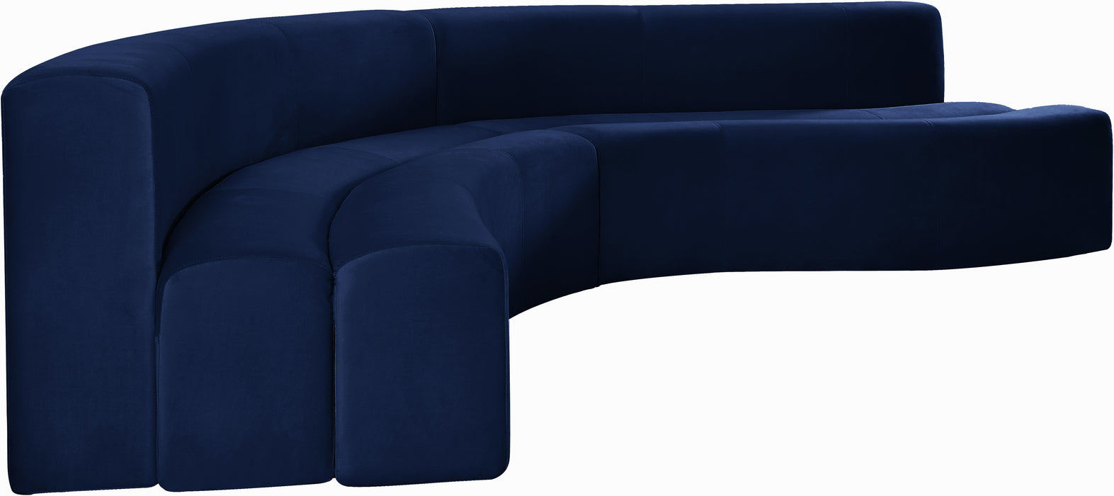 Curl Velvet 2pc. Sectional - Sterling House Interiors