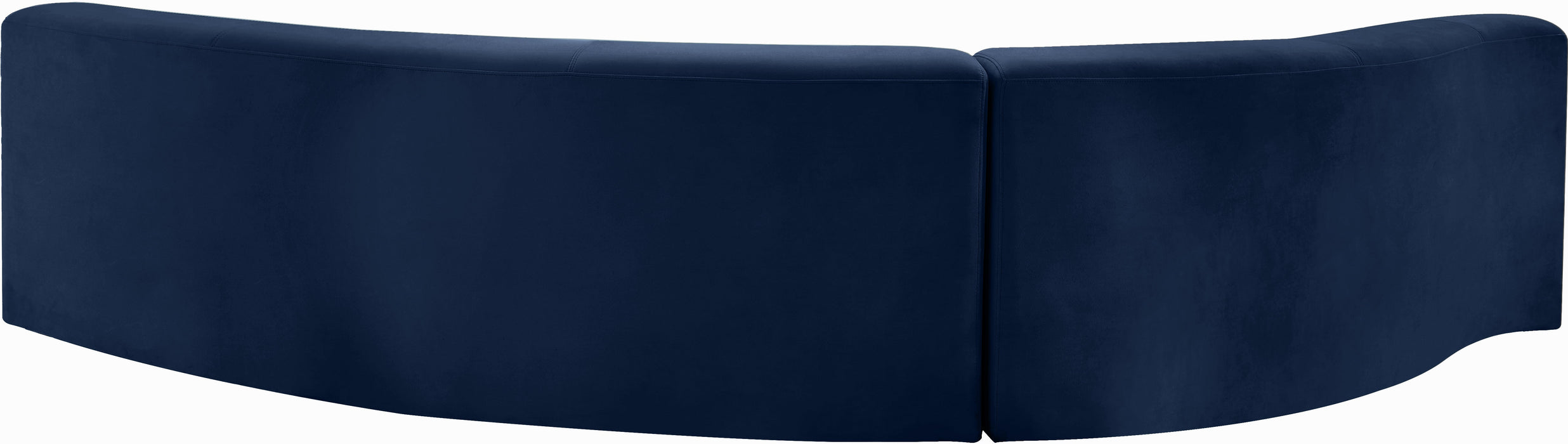 Curl Velvet 2pc. Sectional - Sterling House Interiors