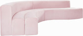 Curl Velvet 2pc. Sectional - Sterling House Interiors