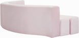 Curl Velvet 2pc. Sectional - Sterling House Interiors