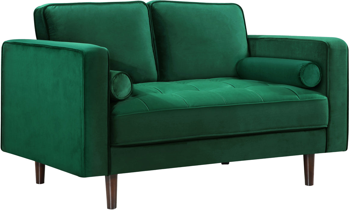 Emily Velvet Loveseat - Sterling House Interiors