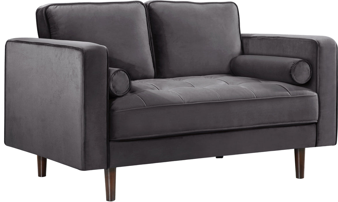 Emily Velvet Loveseat - Sterling House Interiors