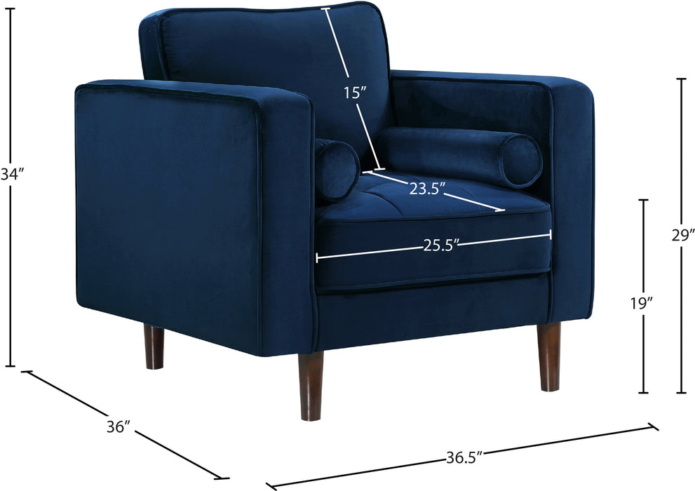Emily Velvet Chair - Sterling House Interiors