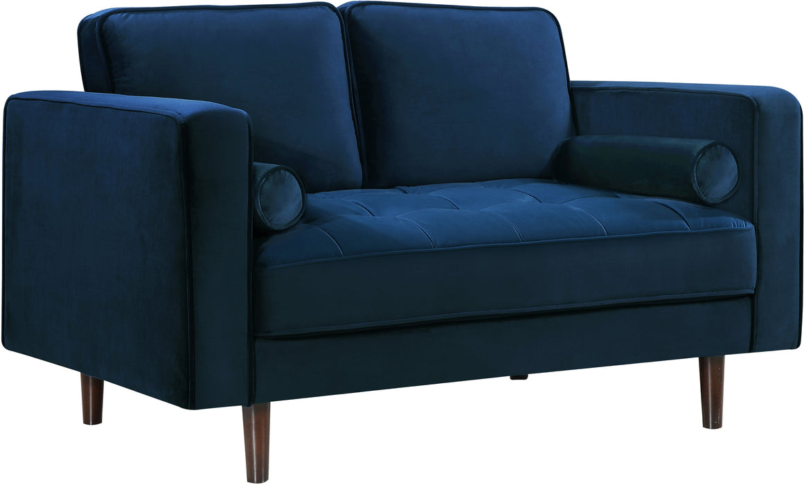 Emily Velvet Loveseat - Sterling House Interiors