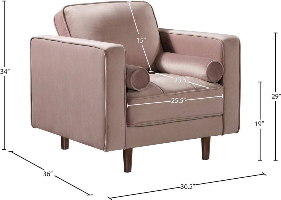Emily Velvet Chair - Sterling House Interiors