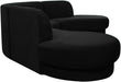 Rosa Velvet 3pc. Sectional (3 Boxes) - Sterling House Interiors