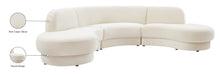 Rosa Velvet 3pc. Sectional (3 Boxes) - Sterling House Interiors