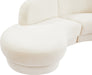 Rosa Velvet 3pc. Sectional (3 Boxes) - Sterling House Interiors