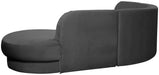 Rosa Velvet 3pc. Sectional (3 Boxes) - Sterling House Interiors