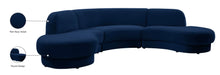 Rosa Velvet 3pc. Sectional (3 Boxes) - Sterling House Interiors