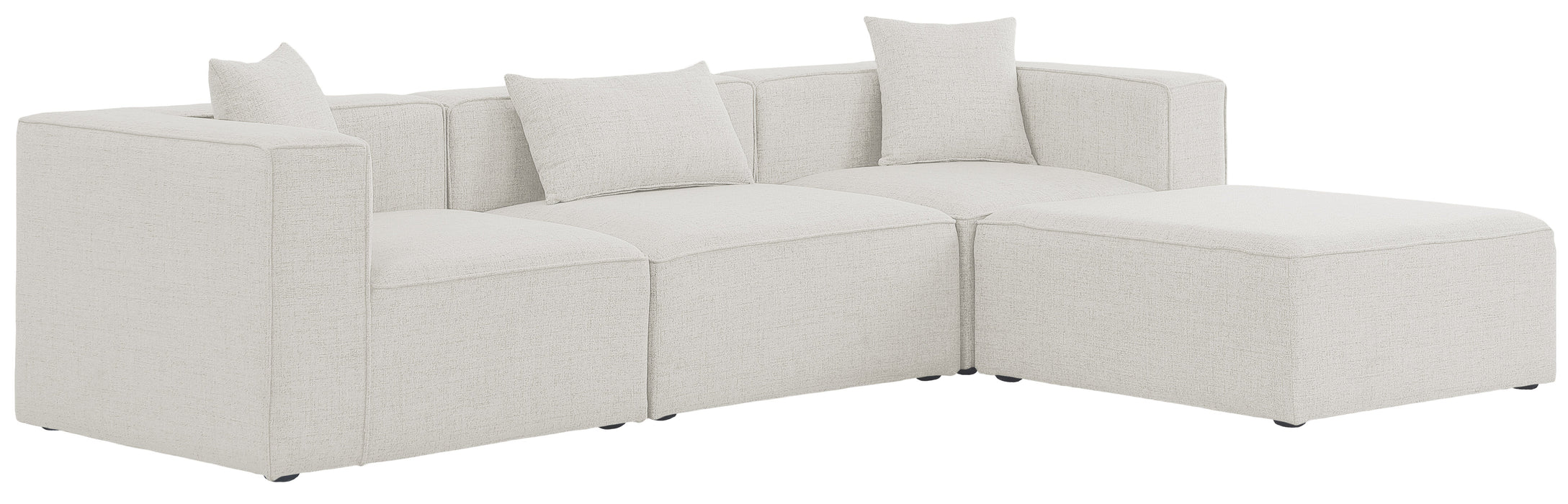 Cube Durable Linen Modular Sectional - Sterling House Interiors