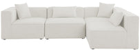 Cube Durable Linen Modular Sectional - Sterling House Interiors