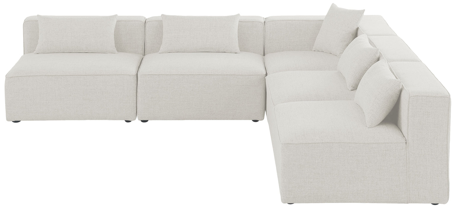Cube Durable Linen Modular Sectional - Sterling House Interiors