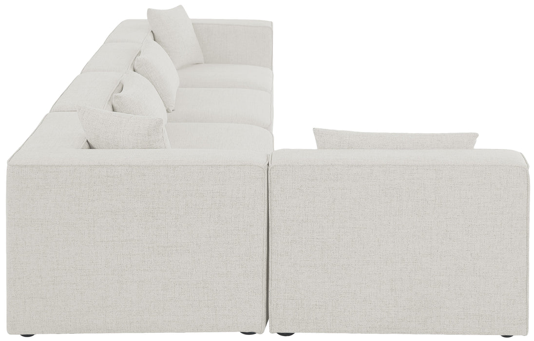 Cube Durable Linen Modular Sectional - Sterling House Interiors