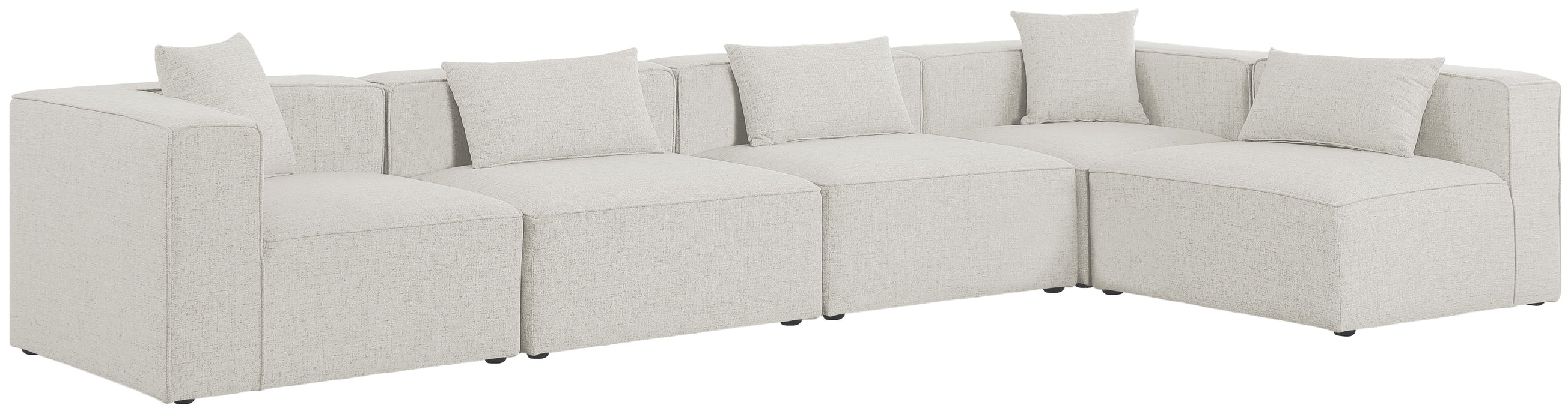 Cube Durable Linen Modular Sectional - Sterling House Interiors