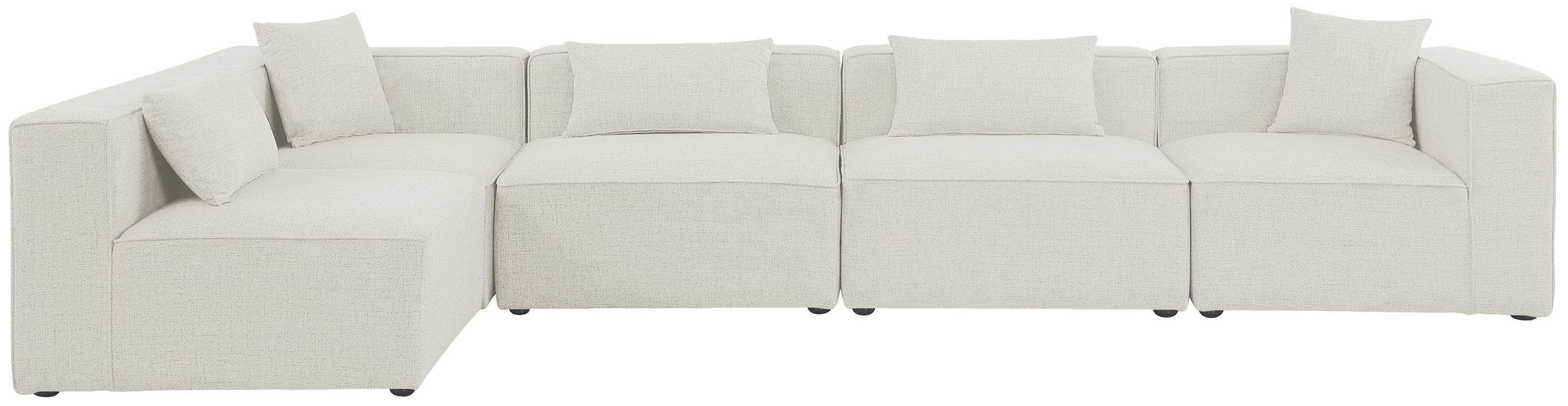 Cube Durable Linen Modular Sectional - Sterling House Interiors