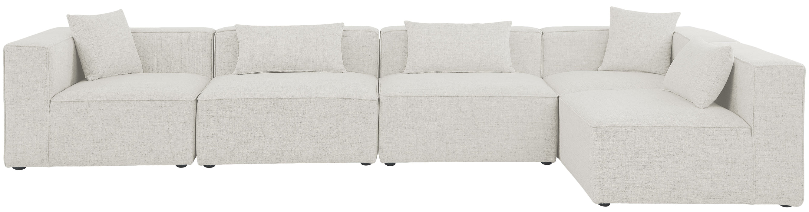 Cube Durable Linen Modular Sectional - Sterling House Interiors