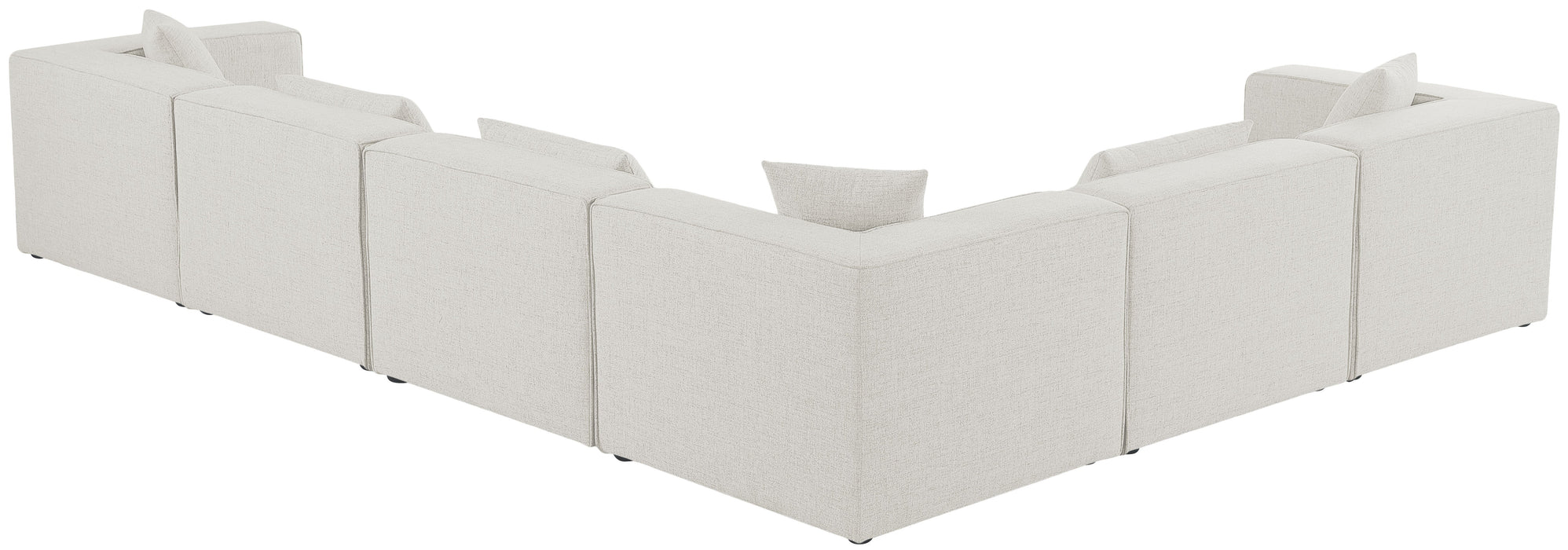 Cube Durable Linen Modular Sectional - Sterling House Interiors