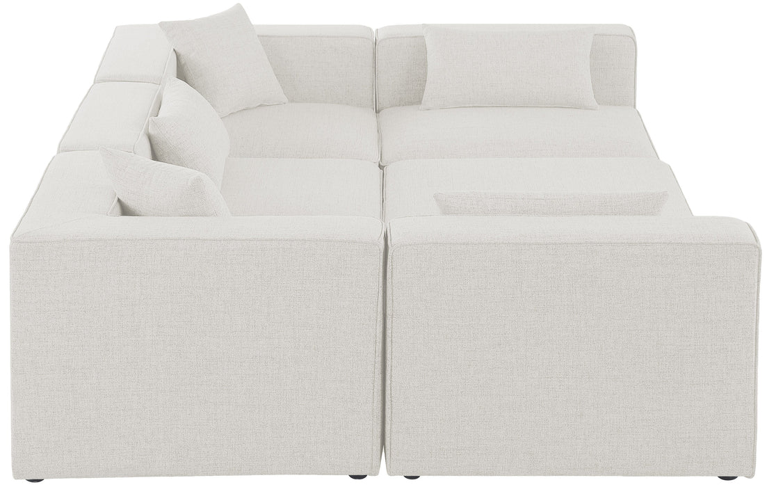 Cube Durable Linen Modular Sectional - Sterling House Interiors