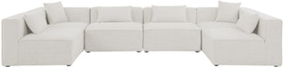 Cube Durable Linen Modular Sectional - Sterling House Interiors