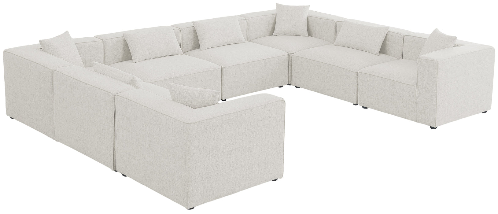 Cube Durable Linen Modular Sectional - Sterling House Interiors