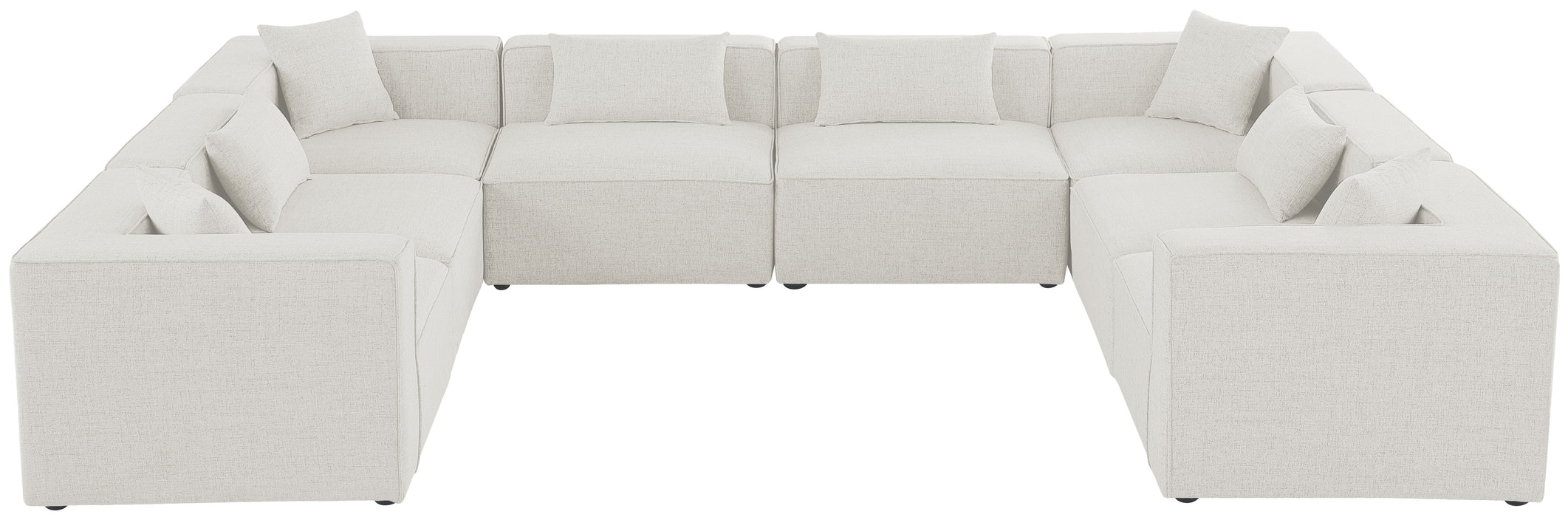 Cube Durable Linen Modular Sectional - Sterling House Interiors